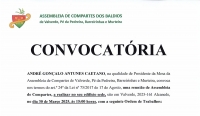 REUNI&Atilde;O DE ASSEMBLEIA DE COMPARTES - 30/03/2025
